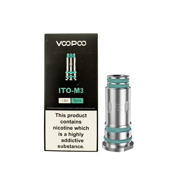 Bobinas de repuesto Voopoo ITO Serie M: 1,0 Ω/1,2 Ω/0,5 Ω