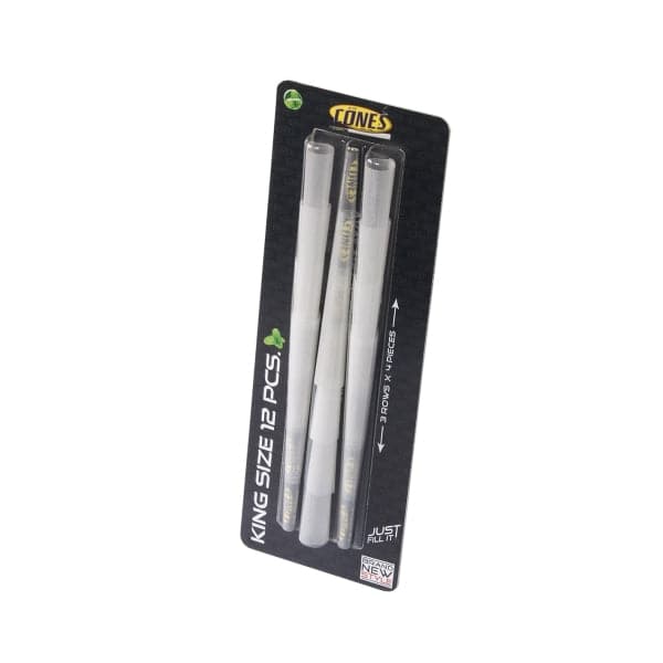 Conos King Size pre-enrollados - 12 piezas