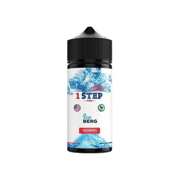 1 Step CBD 1000mg CBD E-líquido 120ml (COMPRE 1 E GANHE 1 GRÁTIS)