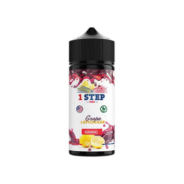 1 Step CBD 500mg CBD E-líquido 120ml (COMPRE 1 E GANHE 1 GRÁTIS)