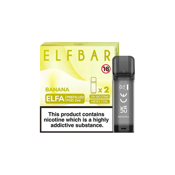 Cápsulas precargadas de repuesto ELF Bar ELFA 20 mg, 2 ml