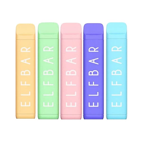 20mg ELF Bar NC600 Vape descartável 600 Puffs