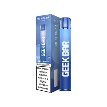 Dispositivo de vapeo desechable Geek Bar E600 de 20 mg de Geekvape, 600 bocanadas