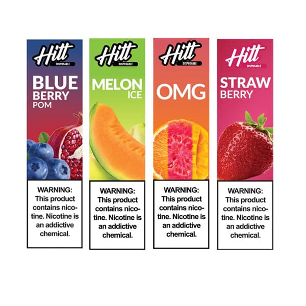 Pod desechable para vapear Hitt Go de 20 mg