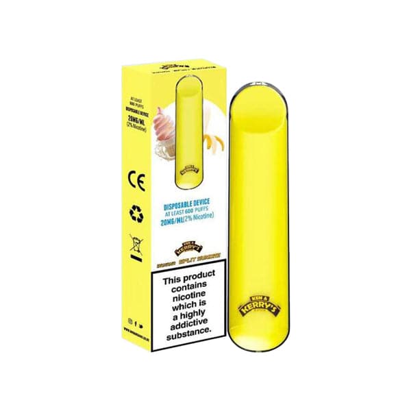 20mg Ken N Kerrys Sobremesas Descartável Vape Pod 600 Puffs