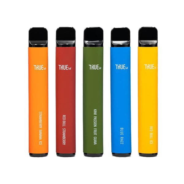 Cápsula desechable para vapear True Bar de 20 mg, 600 bocanadas