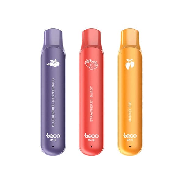 20mg Vaptio Beco Mate Pod descartável Vape 550 Puffs