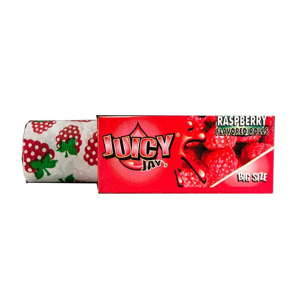 24 rollos grandes de 5 m con sabor a Juicy Jay (caja completa)