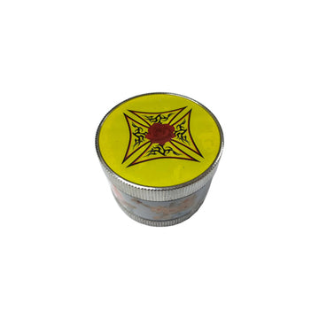 3 peças 55mm metal prata moedor - PH1822