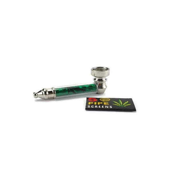4Smoke Pequeno Cachimbo para Fumar com Telas - SMK251E