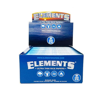 50 Elements King Size Slim Ultra Thin Papéis