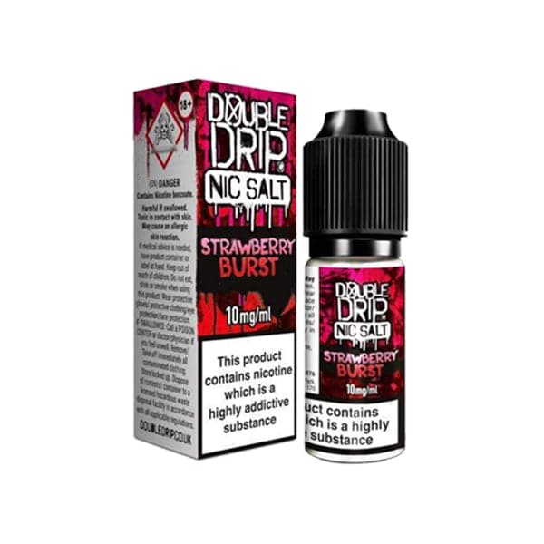 E-líquido con sales de nicotina aromatizadas, 10 mg, goteo doble, 10 ml