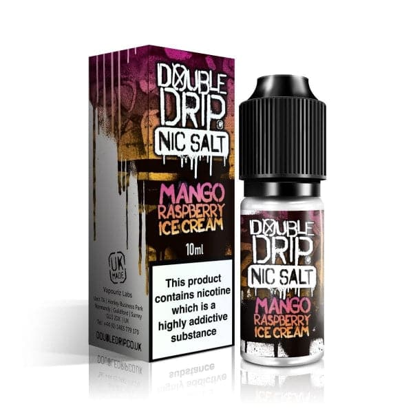 10MG Double Drip 10ML Nic Salts Saborizados E Líquido