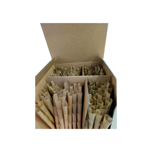900 x Mountain High Small 1 1-4 Pre-Rolled BULK Cones Natural
