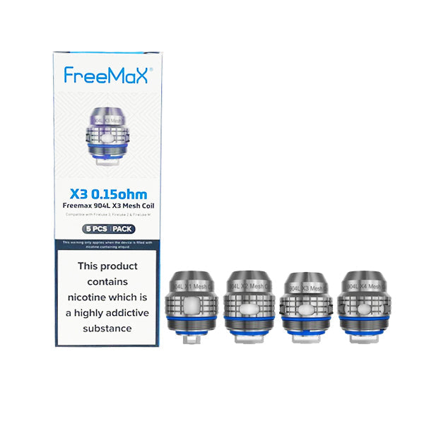 Bobinas de malla X 904L para tanque FreeMax Fireluke 3