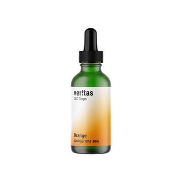 Veritas 3000mg CBD Gotas Laranja - 30ml