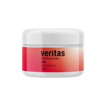 Bálsamo muscular de calor profundo com CBD Veritas 350mg 75ml