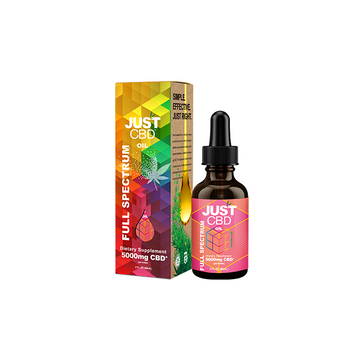 Tintura de espectro total Just CBD 5000mg - 30ml