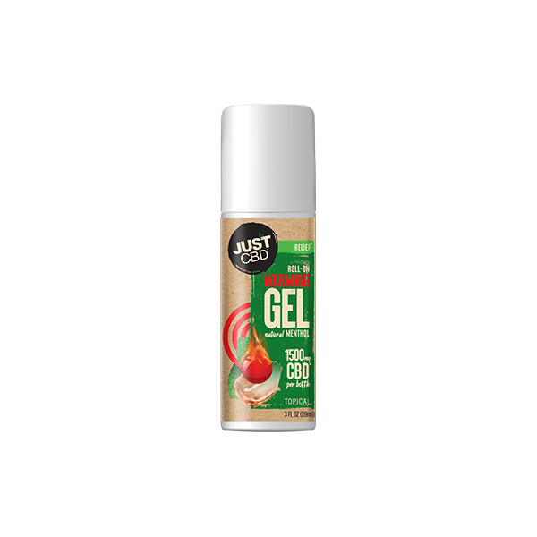 Creme térmico roll-on Just CBD 1500mg - 89ml