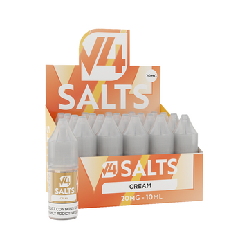 Sales de nicotina V4 de 20 mg y 10 ml (50 VG/50 PG), paquete de 20