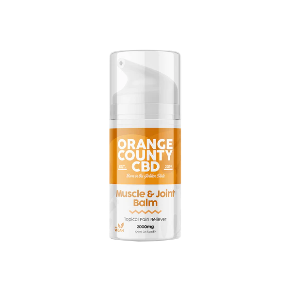 Orange County CBD 2000mg CBD Bálsamo para músculos e articulações - 100ml :: Estoque com data de validade curta ::