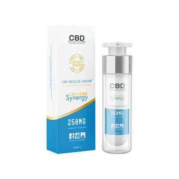 CBD By British Cannabis Synergy 250mg CBG + Creme de Resgate CBD - 50ml