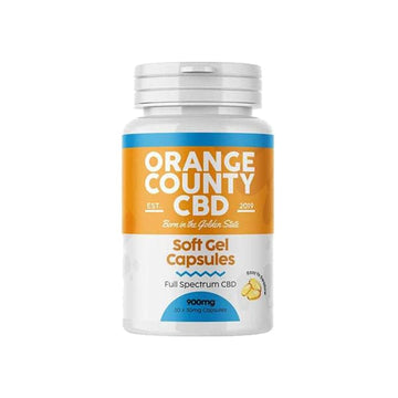 Orange County 900mg Full Spectrum CBD Cápsulas - 30 Cápsulas