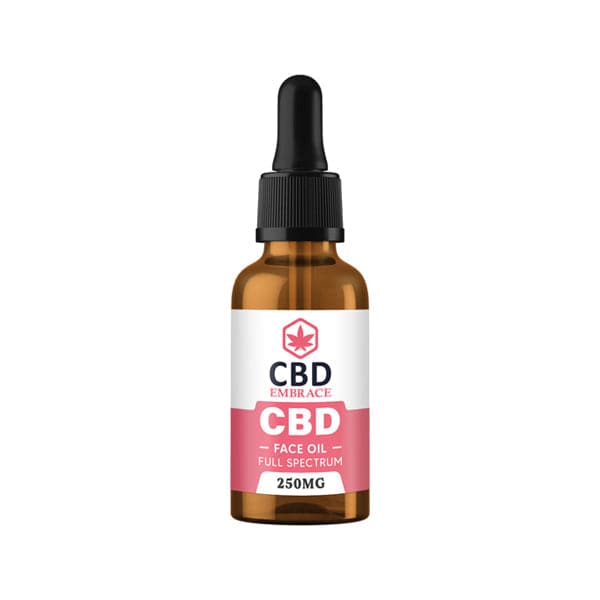 Aceite facial con CBD de espectro completo Embrace 250 mg - 30 ml
