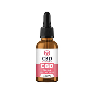 Óleo facial CBD Embrace 250mg Full Spectrum CBD - 30ml