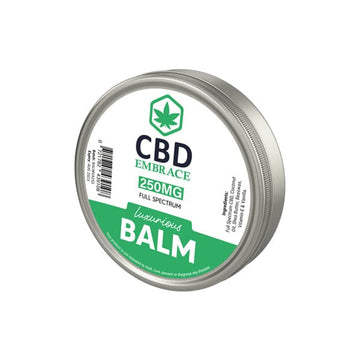 Bálsamo de CBD de espectro completo CBD Embrace 250 mg - 30 g