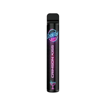 Cocktail Bar 20mg Nic Salt Dispositivo Vape Descartável 600 Puffs