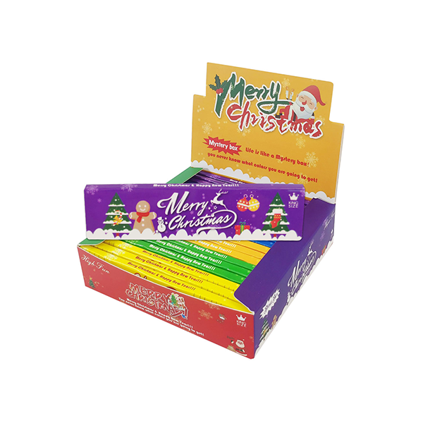 Alien Puff King Size Christmas Edition Caixa misteriosa papéis de seda 20 livretos (HP7101)