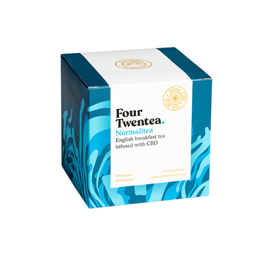 Quatro chás Twentea English Breakfast 10mg CBD - Normalitea