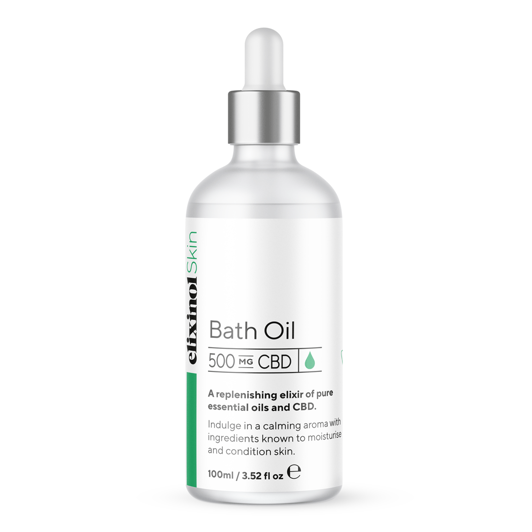 Elixinol 500mg CBD Óleo de Banho - 100ml