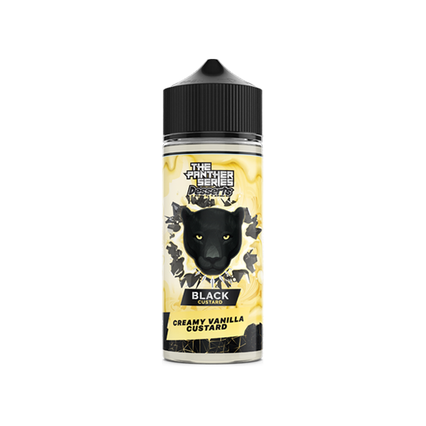 Sobremesas da série Panther da Dr Vapes 100ml Shortfill 0mg (78VG/22PG)