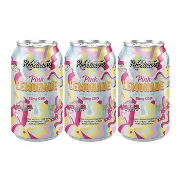 12 x Rebelicious Pink Lemonade Refrigerante Espumante - 330ml