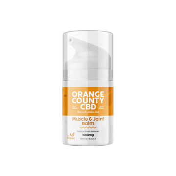 Orange County CBD 1000mg CBD Bálsamo para músculos e articulações - 50ml