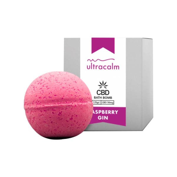 Bombas de banho Ultracalm 50mg CBD 170g (COMPRE 1 E GANHE 1 GRÁTIS)