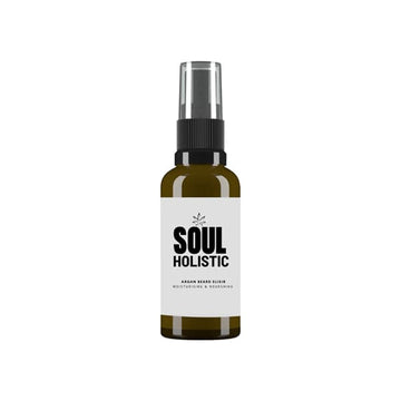 Óleo de barba de argan CBD Soul Holistic 20mg - 30ml