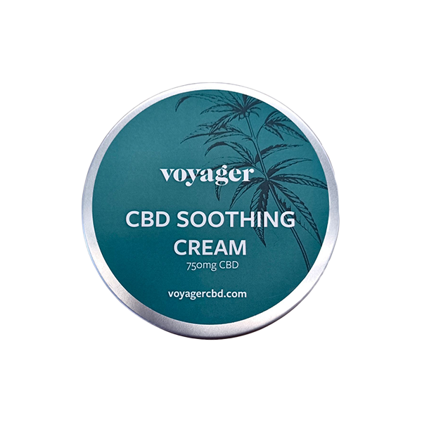 Voyager 750mg CBD Soothing Cream Travel Size - 50ml