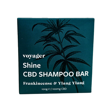 Barra de Shampoo Voyager 100mg CBD Shine - 100g