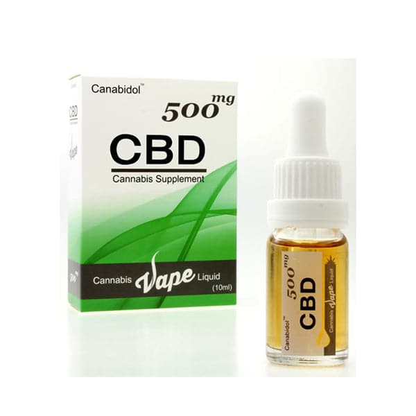 Líquido para vapear CBD de British Cannabis, 500 mg, 10 ml