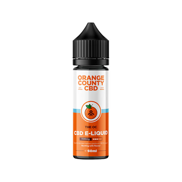 Orange County CBD 1500mg CBD de amplo espectro E-líquido 50ml (50VG/50PG)