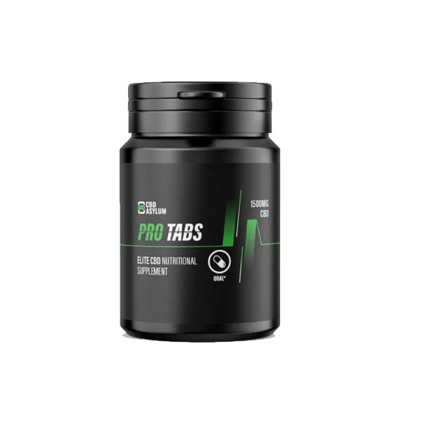 Tabletas CBD Pro de 1500 mg de CBD Asylum (COMPRE 1 Y LLEVE 2 GRATIS)