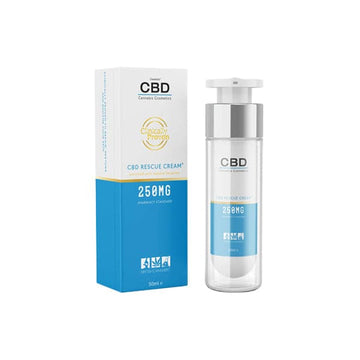 CBD por British Cannabis 250mg CBD Rescue Cream 50ml