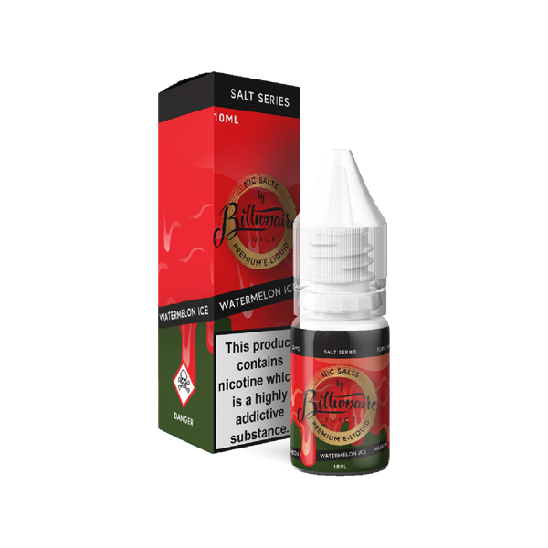 Serie de sales de nicotina Billionaire Juice Salt de 10 mg y 10 ml (50 VG/50 PG)