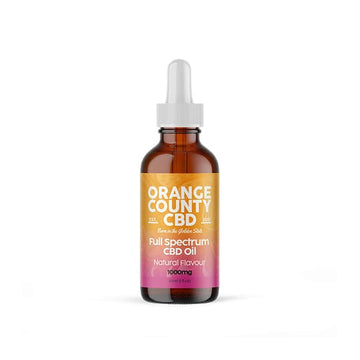 Orange County CBD 1000mg 30ml Óleo MCT - Óleo de coco orgânico