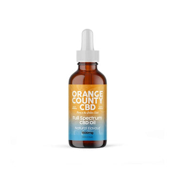 Orange County CBD 1500mg 30ml Óleo MCT - Óleo de coco orgânico