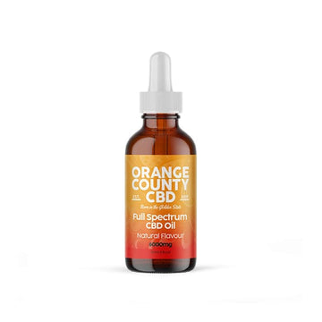 Orange County CBD 6000mg 30ml Óleo MCT - Óleo de coco orgânico