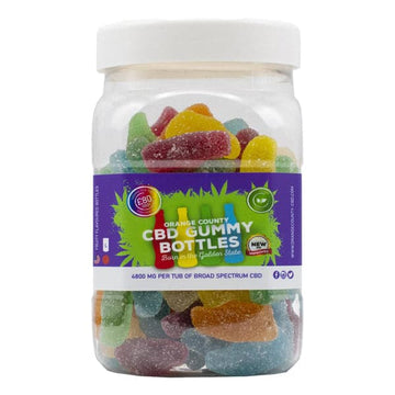 Orange County CBD 4800mg Gummies - Pacote Grande